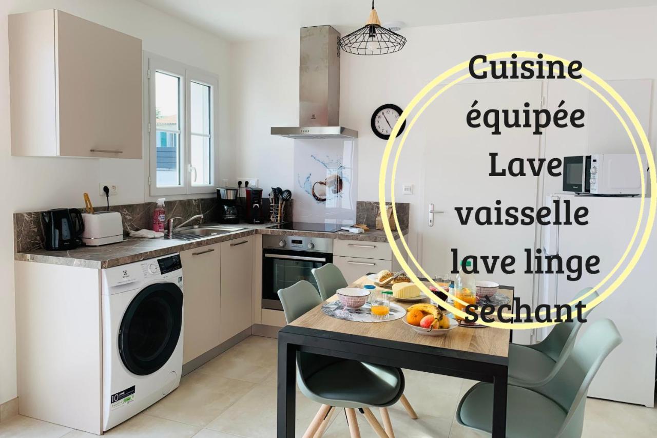 Le Mousse Maison Avec Piscine/Parking/Wifi/Plages 5Kms Les Mathes Ngoại thất bức ảnh